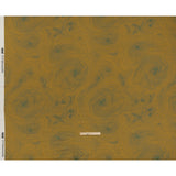 Linen and Rayon Woven - Olive and Hunter Green Abstract Lines - Topographic Map Print - Mood Exclusive Acadia Collection