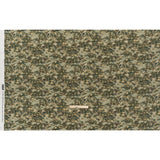 Linen and Rayon Woven - Olive, Green and Beige Abstract Dots - Forest Lookout Print - Mood Exclusive Acadia Collection