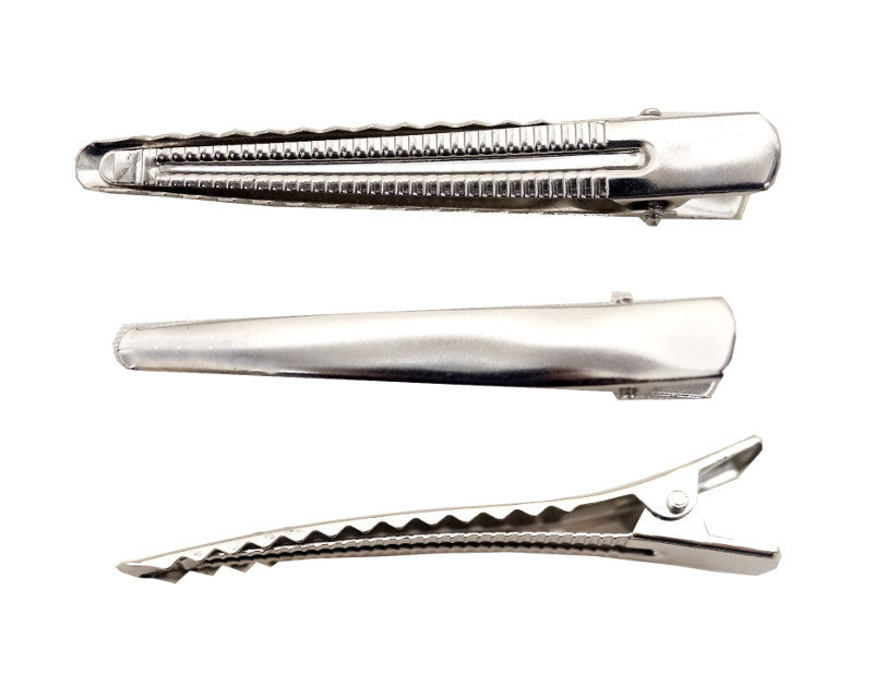 45mm Silver Wholesale Metal Alligator Clips - Pack of 1000 Pieces