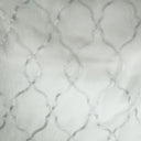 Merano Fabric Embroidered Metallic Sheer Fabric - Silver/Metallic, White/Metallic, Gray/Metallic, 59" Width (1 Yard)