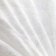 Mercury Metallic Damask Sheer Polyester Fabric - Silver/Metallic, 58" Width (1 Yard)