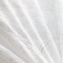 Mercury Metallic Damask Sheer Polyester Fabric - Silver/Metallic, 58" Width (1 Yard)