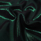 Mercury Titanium Foiled Spandex Fabric - Black/Pink, 4-Way Stretch, 56" Width (1 Yard)