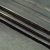 Foiled Spandex Black Metallic