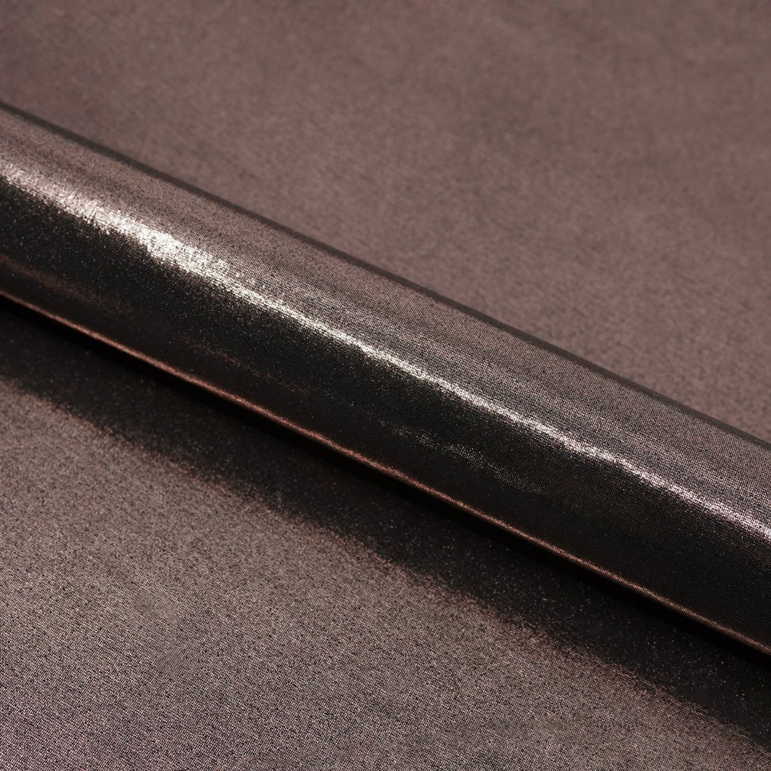 Foiled Spandex Black Metallic