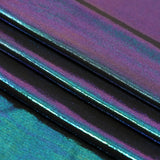 Foiled Spandex Black Metallic