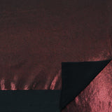 Foiled Spandex Black Metallic