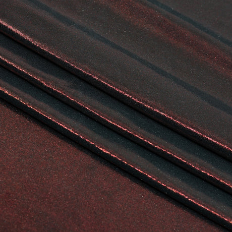 Mercury Titanium Foiled Spandex Fabric - Black/Pink, 4-Way Stretch, 56" Width (1 Yard)