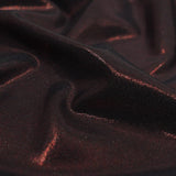 Foiled Spandex Black Metallic