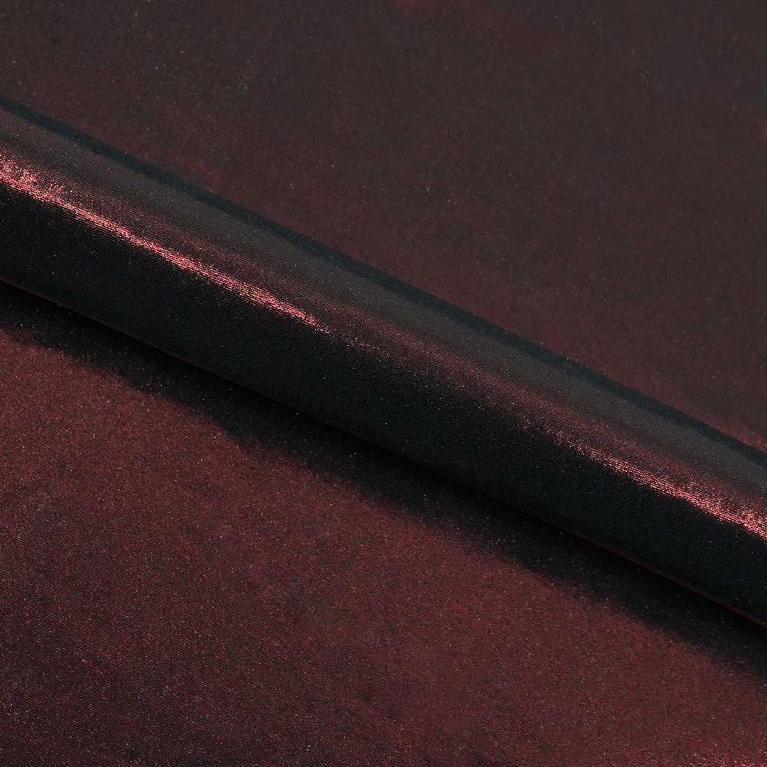 Foiled Spandex Black Metallic