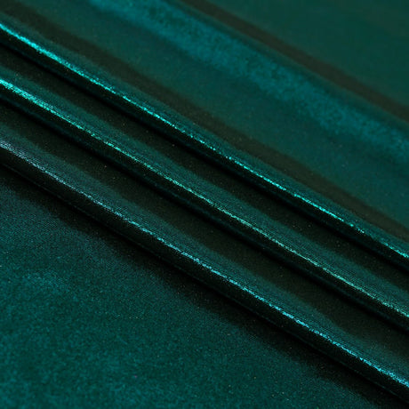 Foiled Spandex Black Metallic
