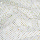 Diamond Fishnet Rhinestone Mesh