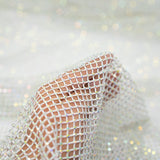 Diamond Fishnet Rhinestone Mesh