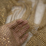 Enigma Diamond Fishnet Polyester Spandex Fabric - Rhinestone Diamond Fishnet, 51/52" Width (1 Yard)