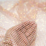 Enigma Diamond Fishnet Polyester Spandex Fabric - Rhinestone Mesh, 51/52" Usable Width (1 Yard)