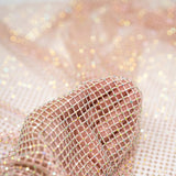 Diamond Fishnet Rhinestone Mesh