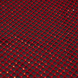 Enigma Diamond Fishnet Polyester Spandex Fabric - Rhinestone Diamond Fishnet, 51/52" Width (1 Yard)