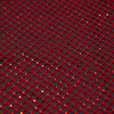 Enigma Diamond Fishnet Polyester Spandex Fabric - Rhinestone Mesh, 51/52" Usable Width (1 Yard)