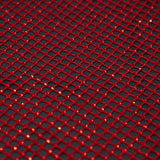 Enigma Diamond Fishnet Polyester Spandex Fabric - Rhinestone Mesh, 51/52" Usable Width (1 Yard)