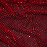 Enigma Diamond Fishnet Polyester Spandex Fabric - Rhinestone Diamond Fishnet, 51/52" Width (1 Yard)