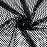 Enigma Diamond Fishnet Polyester Spandex Fabric - Rhinestone Mesh, 51/52" Usable Width (1 Yard)