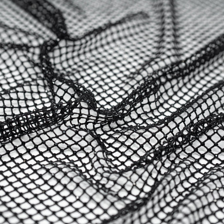 Enigma Diamond Fishnet Polyester Spandex Fabric - Rhinestone Mesh, 51/52" Usable Width (1 Yard)