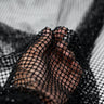 Enigma Diamond Fishnet Polyester Spandex Fabric - Rhinestone Diamond Fishnet, 51/52" Width (1 Yard)