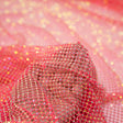 Enigma Diamond Fishnet Polyester Spandex Fabric - Rhinestone Mesh, 51/52" Usable Width (1 Yard)