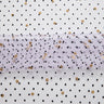 1 Yard Exquisite Mesh Lace Fabric with Dot Flocking & Foil 58/60" Wide