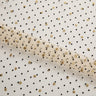 1 Yard Exquisite Mesh Lace Fabric with Dot Flocking & Foil 58/60" Wide