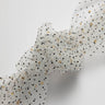 1 Yard Exquisite Mesh Lace Fabric with Dot Flocking & Foil 58/60" Wide