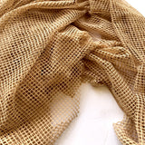 Small Diamond Fishnet Mesh Polyester Stretch Fabric - 10 Color Options, 58/60" Wide
