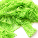 Small Diamond Fishnet Mesh Polyester Stretch Fabric - 10 Color Options, 58/60" Wide