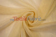 Extra Wide Metallic Faux Sheer Linen Fabric - Ivory Gold, White Silver, 108" Wide (Yards)