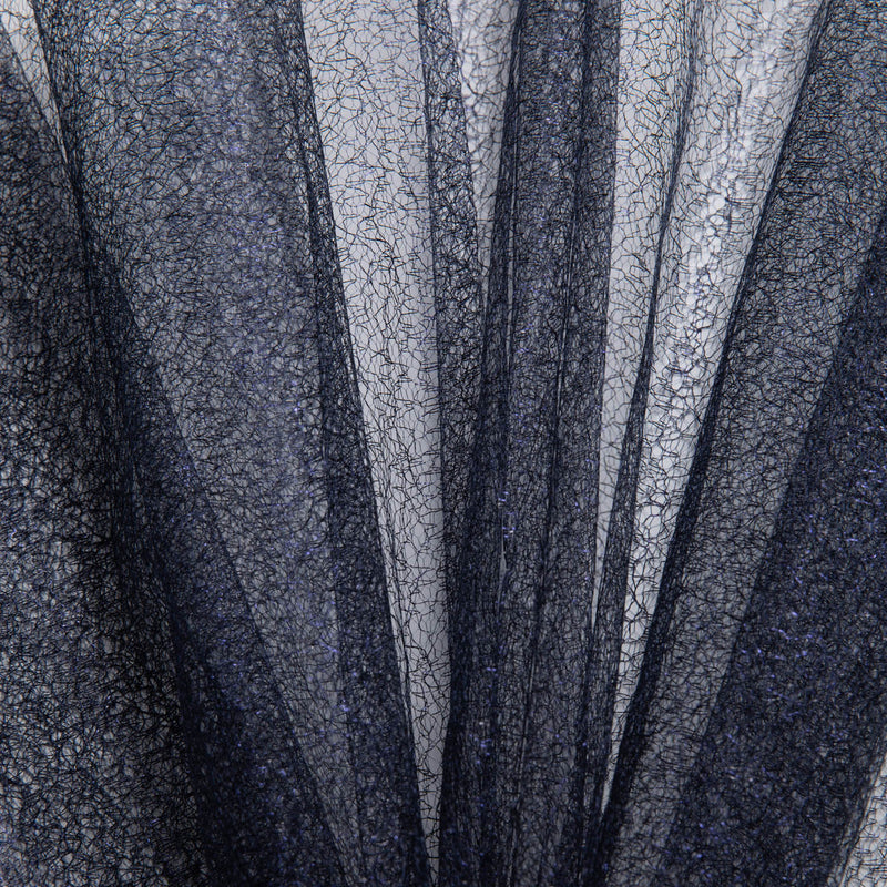 1 Yard Metallic Susumi Tulle Lace Fabric, 58/60" Wide 100% Polyester