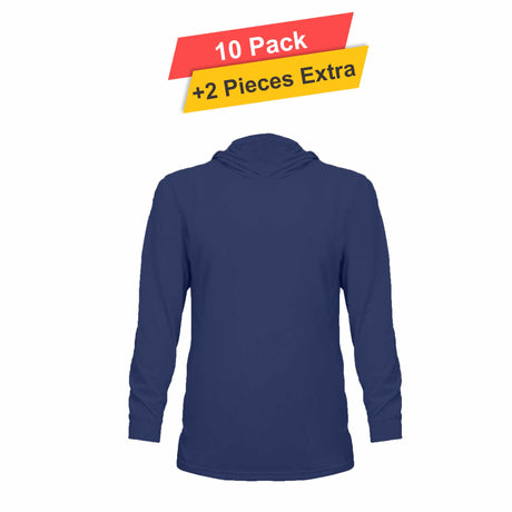 Polymesh Hoodie - 10 pack - 100% polyester