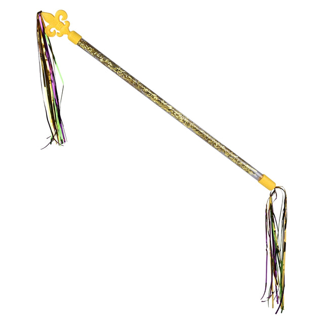 Fleur De Lis Tinsel Baton (1 DZ)
