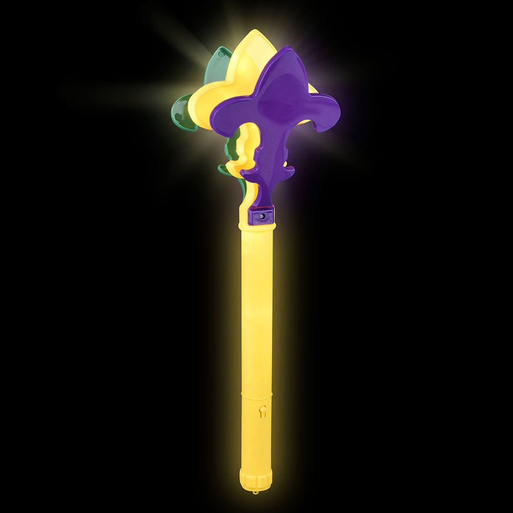 Light-Up Fleur De Lis Clapper (1 DZ)