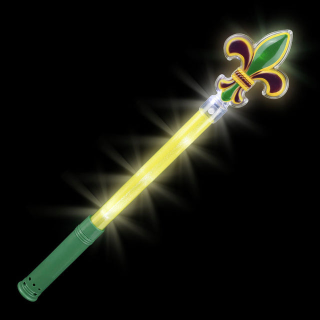 Light-Up Fleur De Lis Wand (1 DZ)