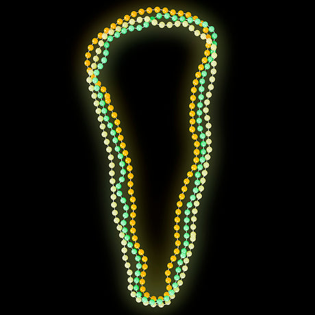 Glow In The Dark Beads Necklace (1 DZ)