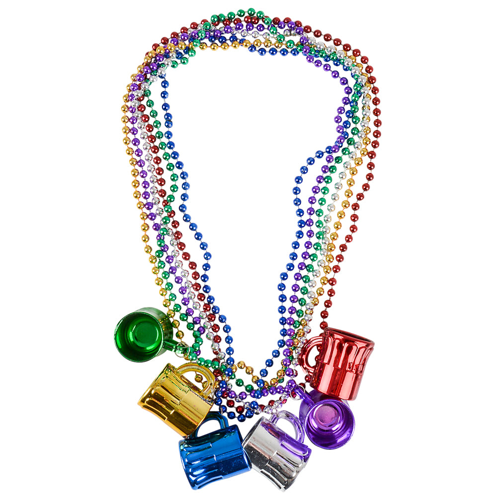 Beer Mug Beads Necklace (1 DZ)