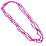 Pink Bead Necklaces 33" 7 mm (1 DZ)