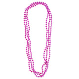 Pink Bead Necklaces 33" 7 mm (1 DZ)