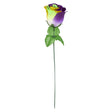 Mardi Gras Faux Rose 11" (1 DZ)