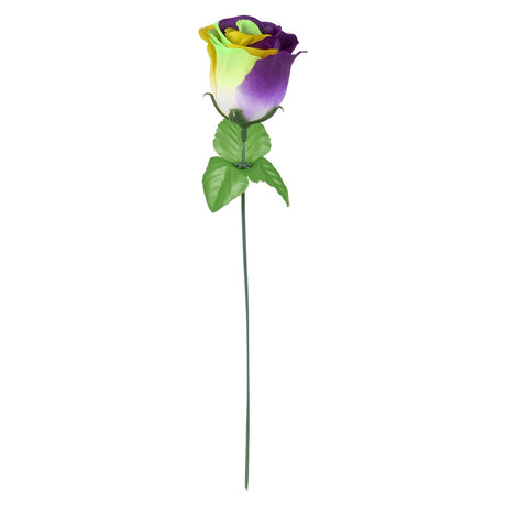 Mardi Gras Faux Rose 11" (1 DZ)