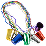 Shot Glass Beads Necklace (1 DZ)