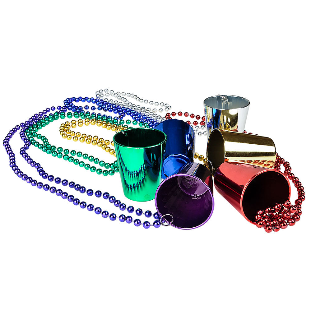 Shot Glass Beads Necklace (1 DZ)