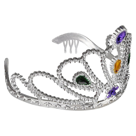 Mardi Gras Rhinestone Tiara (1 DZ)