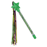 Mardi Gras Star Tinsel Wand (1 DZ)