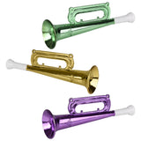 Mardi Gras Metallic Trumpet 7" (1 DZ)
